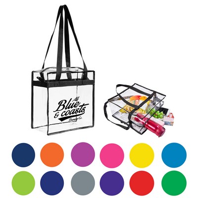 Stadium Clear Zip Tote Bag