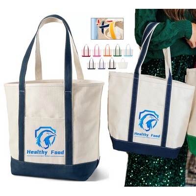 18 Oz Sewn Reinforced Cotton Canvas Boat Bag